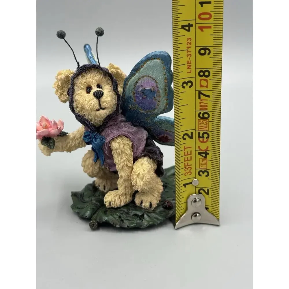 Boyds Bear Flutter B. Bye Flights of Fancy Butterfly Resin Figurine 227750